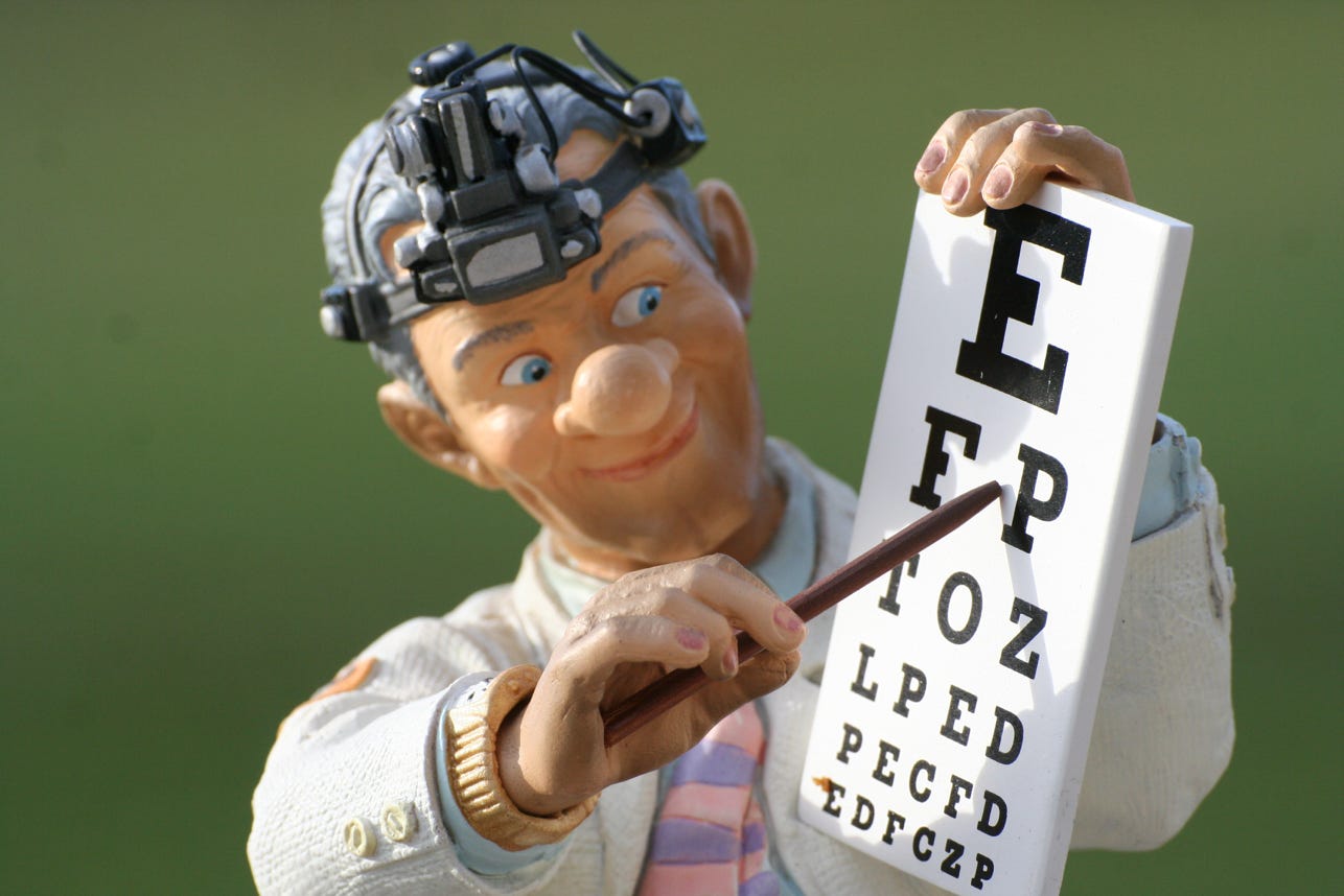 Schwarz Gerahmte Brille