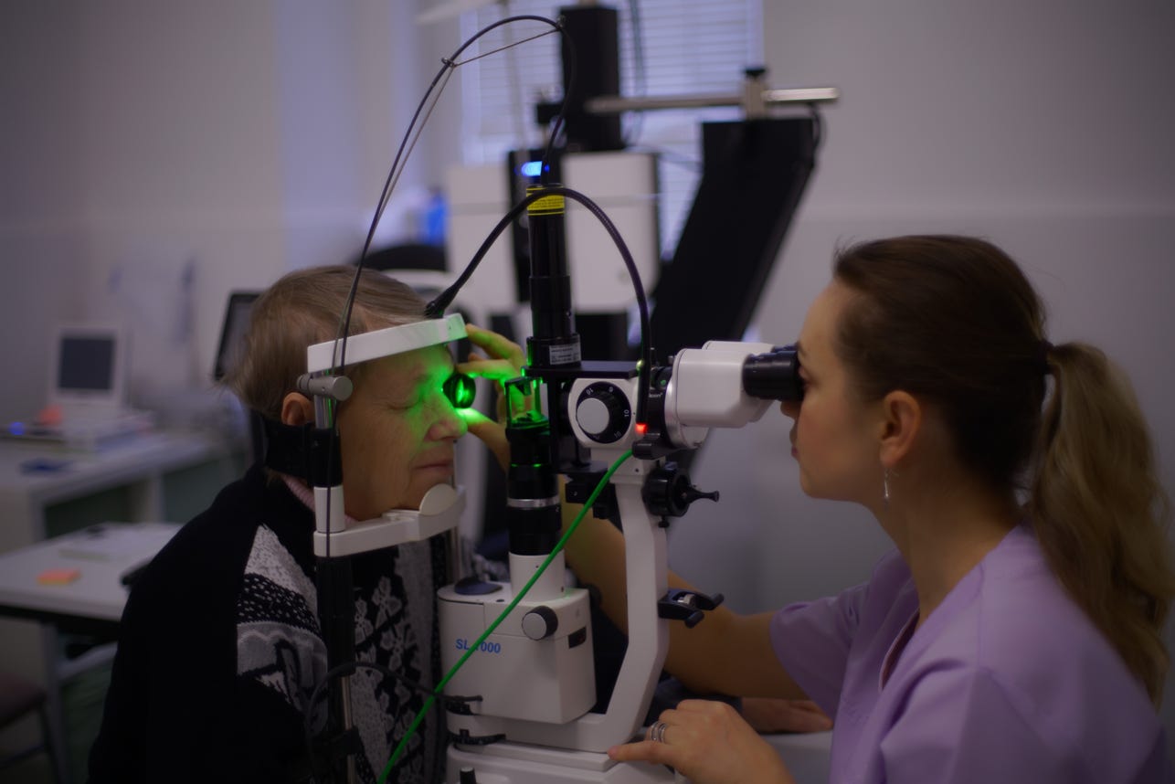 Schwarz Gerahmte Brille