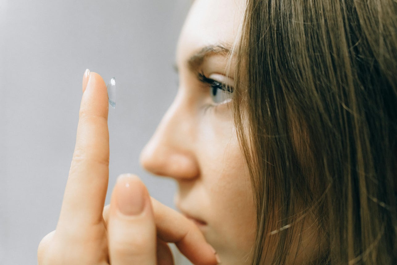 Schwarz Gerahmte Brille